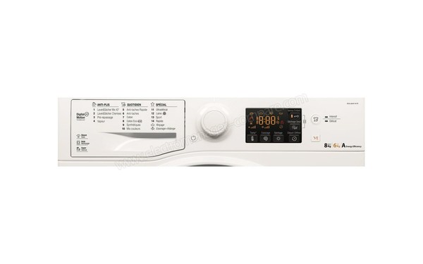 HOTPOINT RDSG 86407 W FR - Panneau de commandes