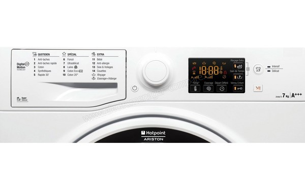 HOTPOINT RSG 723 FR - Panneau de commandes