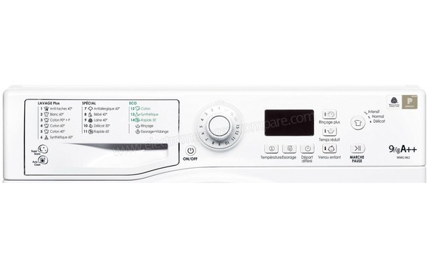 HOTPOINT WMG 962B FR - Panneau de commandes