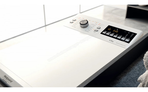 HOTPOINT WMTG6524NFRN - Vue du dessus