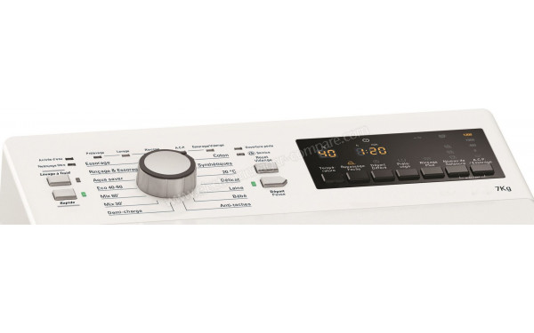 HOTPOINT WMTG722UFRN - Panneau de commandes