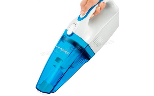 HYDRO HYDROVAC blanc et bleu - Vue 3/4 droite