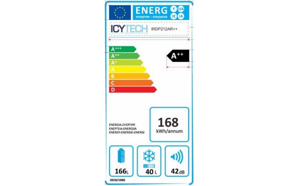 ICYTECH IRDP212AR++ - &Eacute;tiquette &eacute;nergie