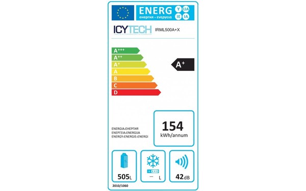 ICYTECH IRML500A+X - &Eacute;tiquette &eacute;nergie