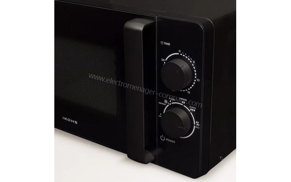 IKOHS MW700 Noir - Panneau de commandes
