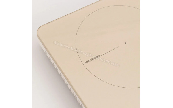 IKOHS PRO-PIRAX Cr&egrave;me - Zoom sur le foyer &agrave; induction