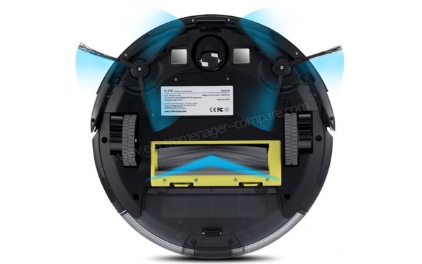 ILIFE A6 - Vue du dessous