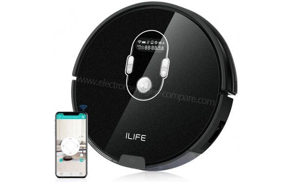 ILIFE A7 Noir - Vue 3/4 gauche