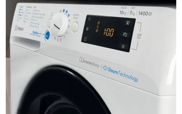 INDESIT BDE107448WKVFR - Panneau de commandes