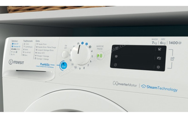 INDESIT BDE76435WVFR - Panneau de commandes