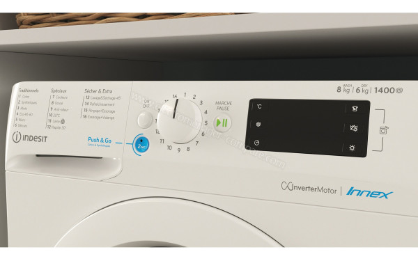 INDESIT BDE864359WFR - Panneau de commandes