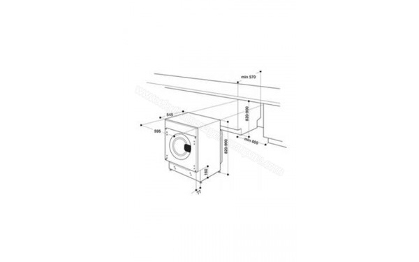 INDESIT BI WDIL 861484 EU - Sch&eacute;ma technique