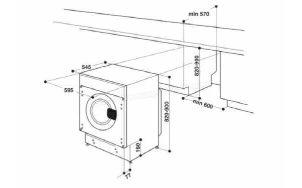 INDESIT BI WMIL 91484 EU - Sch&eacute;ma technique