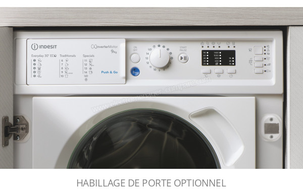 INDESIT BIWMIL91485EU - Panneau de commandes