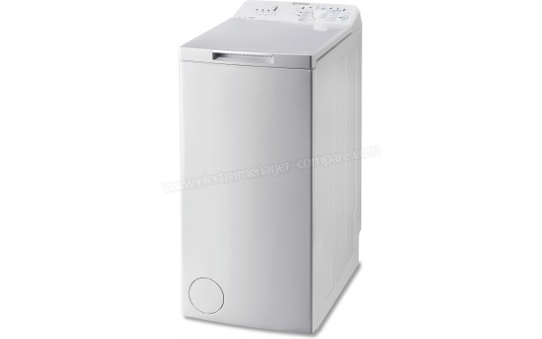INDESIT BTWA71253EU - Vue 3/4 droite