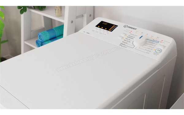 INDESIT BTWPS62400FRN - Vue 3/4 droite