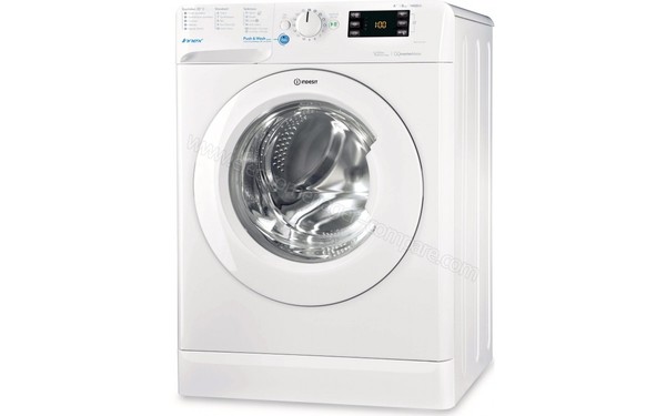 INDESIT BWE 81483X W FR.1 - Vue 3/4 droite