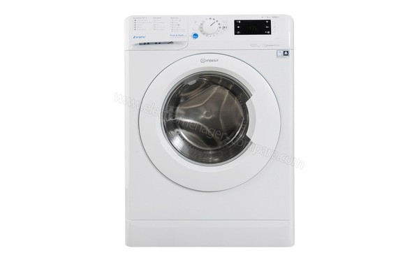 INDESIT BWE 91283X W FR - Vue de face (cr&eacute;dit : Darty)