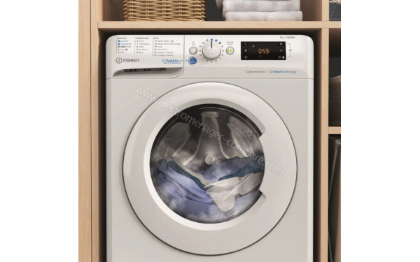 INDESIT BWE91497XWVFR - Mise en situation