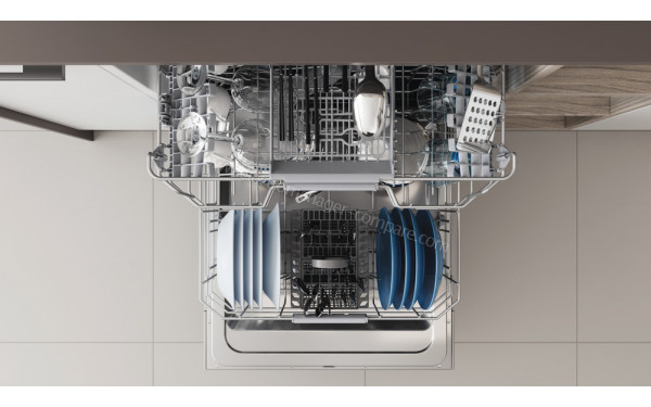 INDESIT DBC 3C24 AC X - Vue du dessus