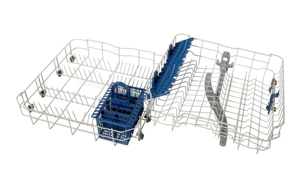 INDESIT DFP 27B16 FR - Vue des paniers (cr&eacute;dit : Boulanger)