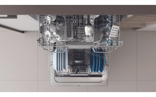 INDESIT DIC 3C24 AC S - Vue du dessus