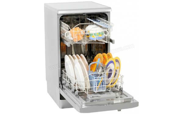 INDESIT DSG 263 S FR - Vue de l'int&eacute;rieur (cr&eacute;dit : Darty)