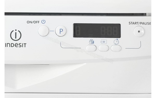 INDESIT DSG 573 - Panneau de commandes (cr&eacute;dit : Darty)