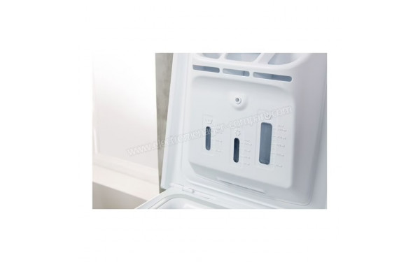 INDESIT EBTWL50300FR - Zoom sur les bacs lessiviels