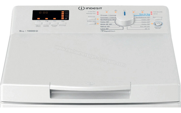 INDESIT EBTWS50400FR - Panneau de commandes