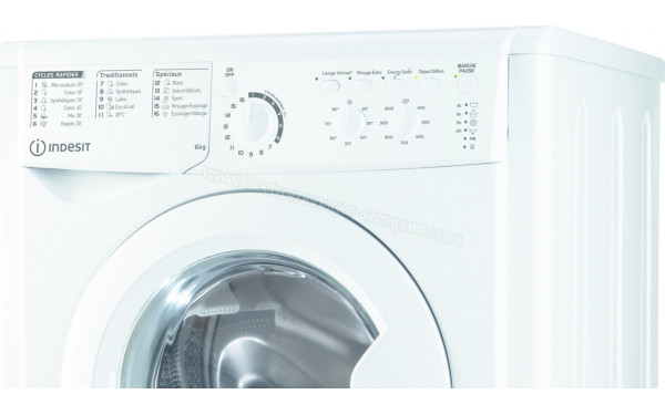 INDESIT EWC61051WFRN - Panneau de commandes
