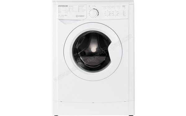 INDESIT EWC 71252 W FR.M - Vue de face (cr&eacute;dit : Boulanger)