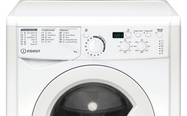 INDESIT EWD71452WFRN - Panneau de commandes