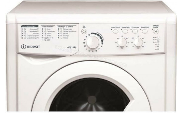 INDESIT EWDC651251WFRN - Panneau de commandes