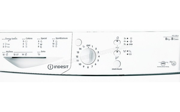 INDESIT IDCL G5 B H EU - Panneau de commandes