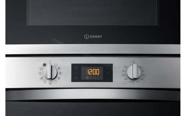 INDESIT IFW 6540 P IX - Vue des commandes (cr&eacute;dit : Darty)