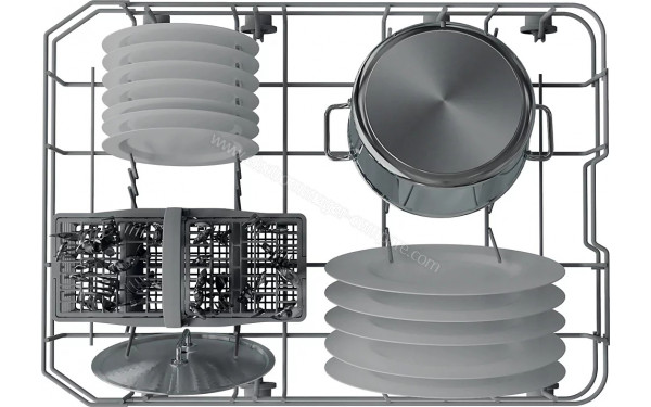 INDESIT IN2FD10CS70W - Vue du panier inf&eacute;rieur