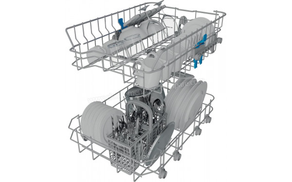 INDESIT IN2IKE107 - Vue des paniers