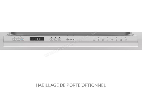INDESIT IN2ITC14B1N6S - Panneau de commandes