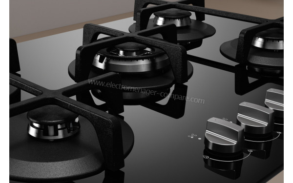 INDESIT ING 72T/BK - Zoom sur les foyers