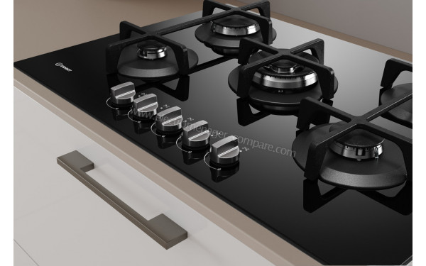 INDESIT ING 72T/BK - Vue 3/4 droite