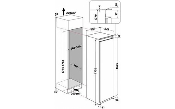 INDESIT INSZ18012 - &Eacute;tiquette &eacute;nergie v2