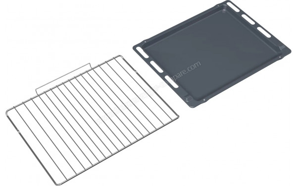 INDESIT IO 278P X - Vue de la grille et du l&egrave;chefrite