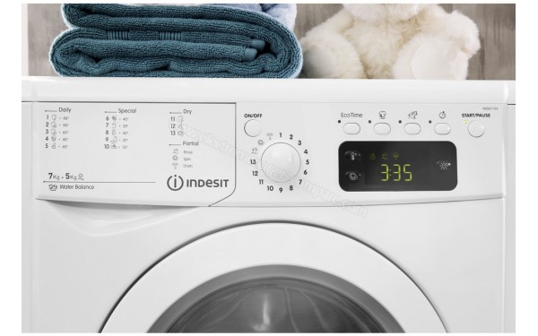 INDESIT IWDE 7125 B EU - Mise en situation