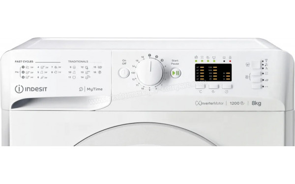INDESIT MTWA81295WEU - Panneau de commandes