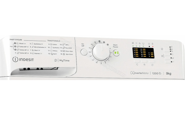 INDESIT MTWA 91284 W EE - Panneau de commandes