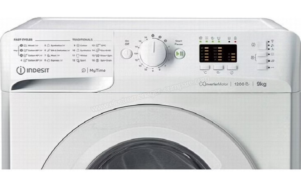 INDESIT MTWA91295WEE - Panneau de commandes