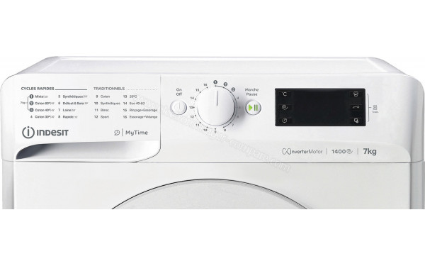 INDESIT MTWE71483WFR - Panneau de commandes
