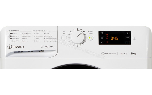 INDESIT MTWED91483WKFR - Panneau de commandes