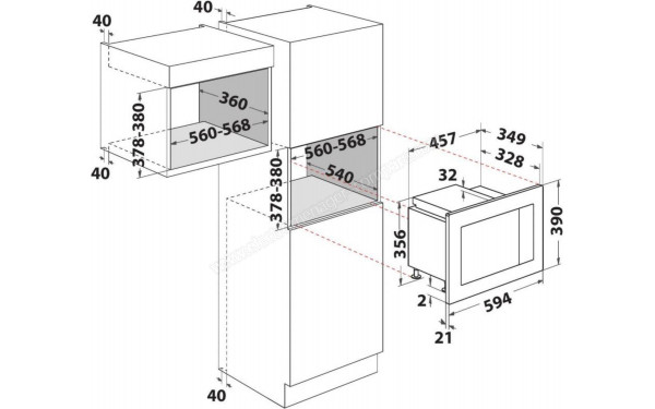 INDESIT MWI 120 SX - Sch&eacute;ma technique